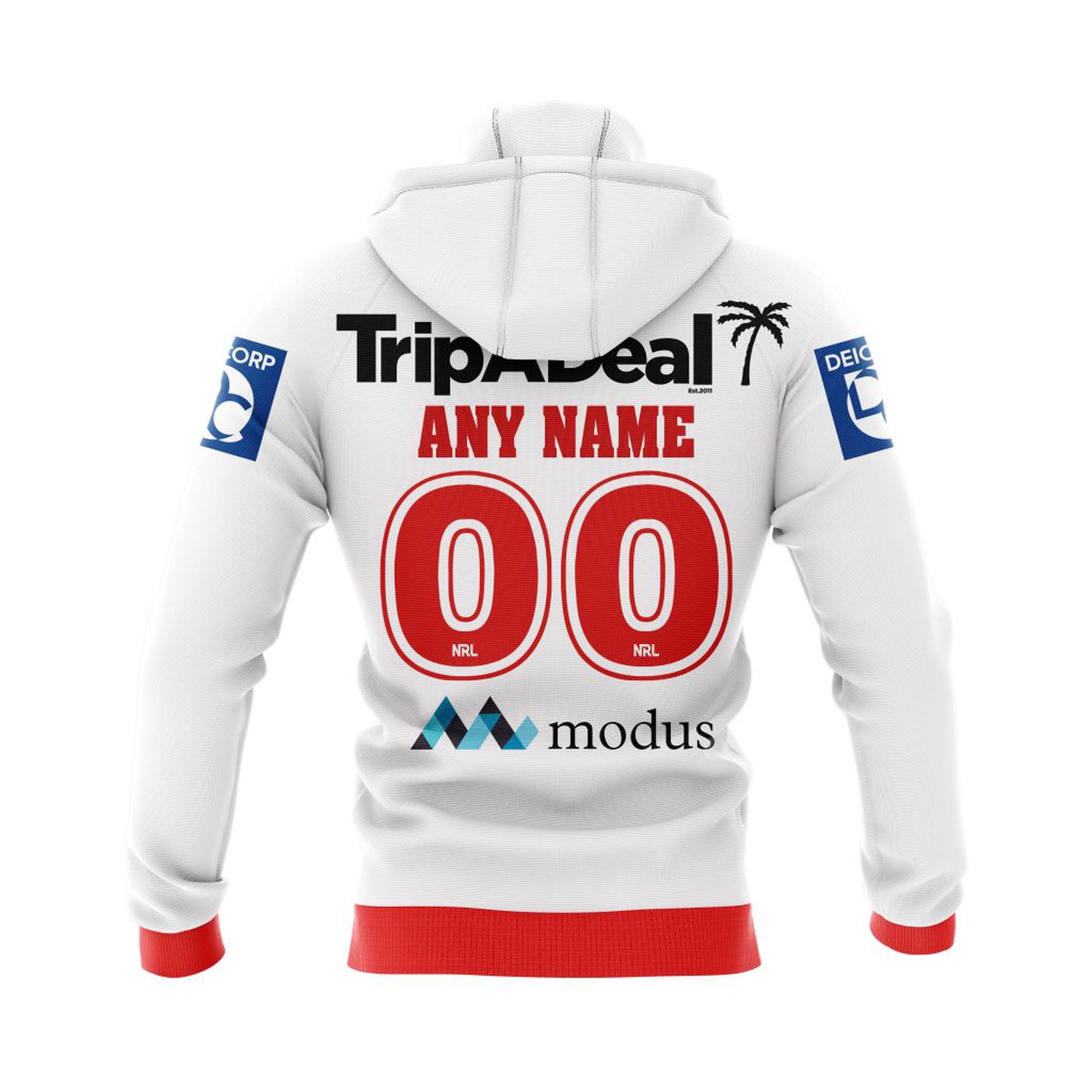 NRL St. George Illawarra Dragons ANZAC Day Kits 2022 3d Printed Hoodie 3d Printed Hoodie