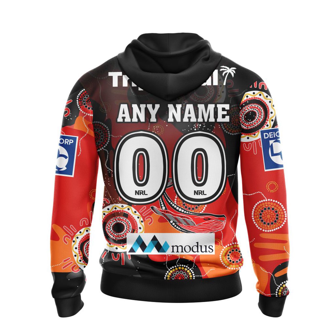 NRL St. George Illawarra Dragons Indigenous Kits 2022 3d Printed Hoodie 3d Printed Hoodie