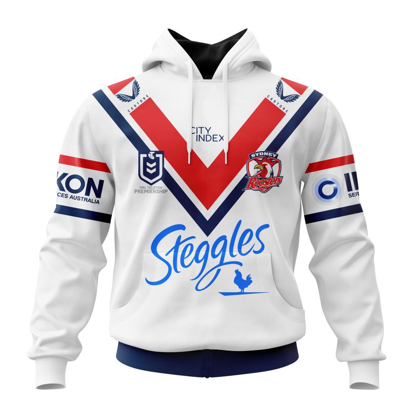 NRL Sydney Roosters Away Kits 2023 3d Printed Hoodie 3d Printed Hoodie