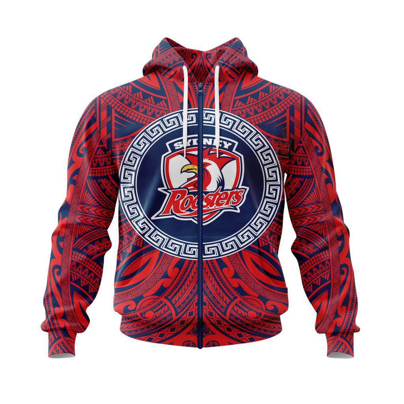 NRL Sydney Roosters Polynesian Concept Kits ST2201 3d Printed Hoodie 3d Printed Hoodie NRL Sydney Roosters Polynesian Concept Kits ST2201 3d Printed Hoodie 3d Printed Hoodie