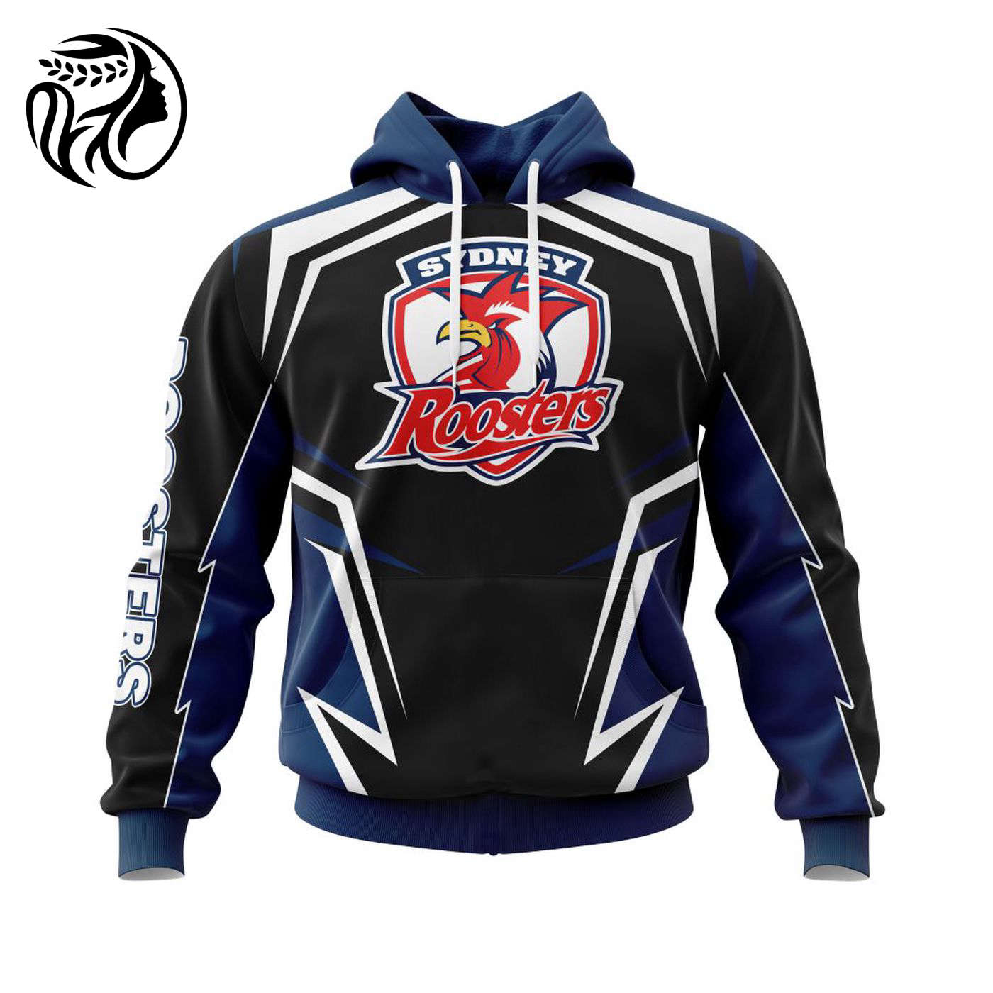 NRL Sydney Roosters Special Concept Kits ST2201 3d Printed Hoodie 3d Printed Hoodie