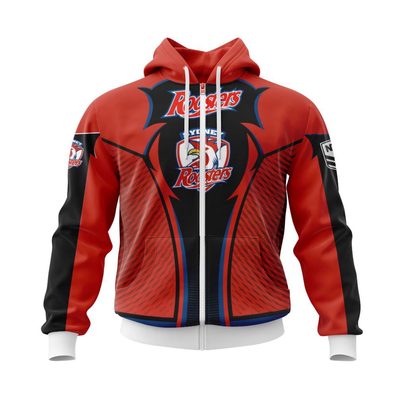 NRL Sydney Roosters | Specialized 2021 Concepts Kits 04 3d Printed Hoodie 3d Printed Hoodie