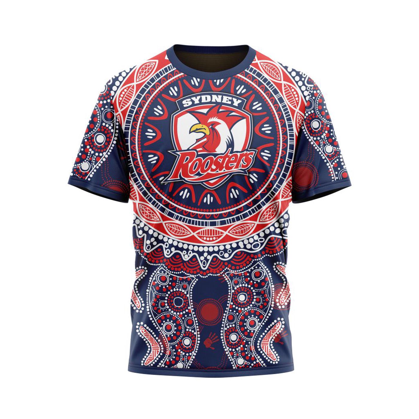 NRL Sydney Roosters  | Specialized 2021 Maori Concepts Kits V7 3d Printed Hoodie 3d Printed Hoodie