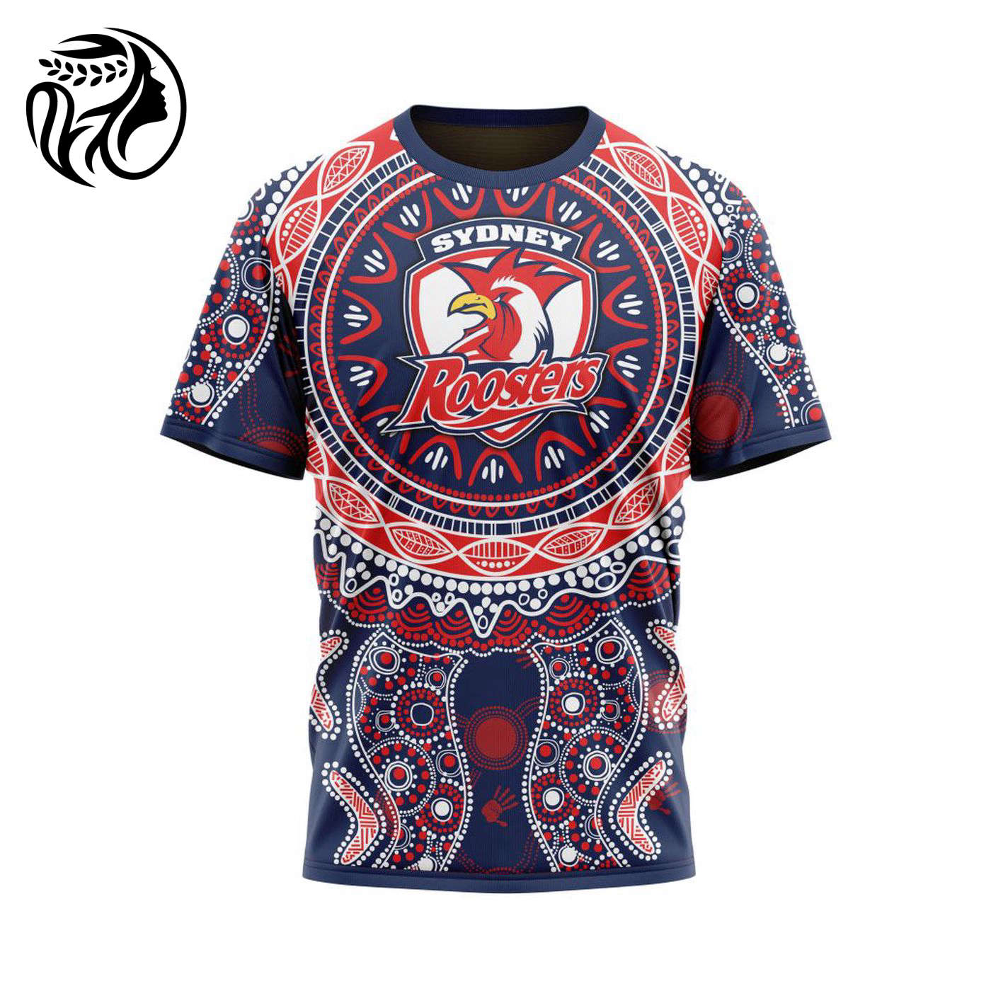 NRL Sydney Roosters  | Specialized 2021 Maori Concepts Kits V7 3d Printed Hoodie 3d Printed Hoodie