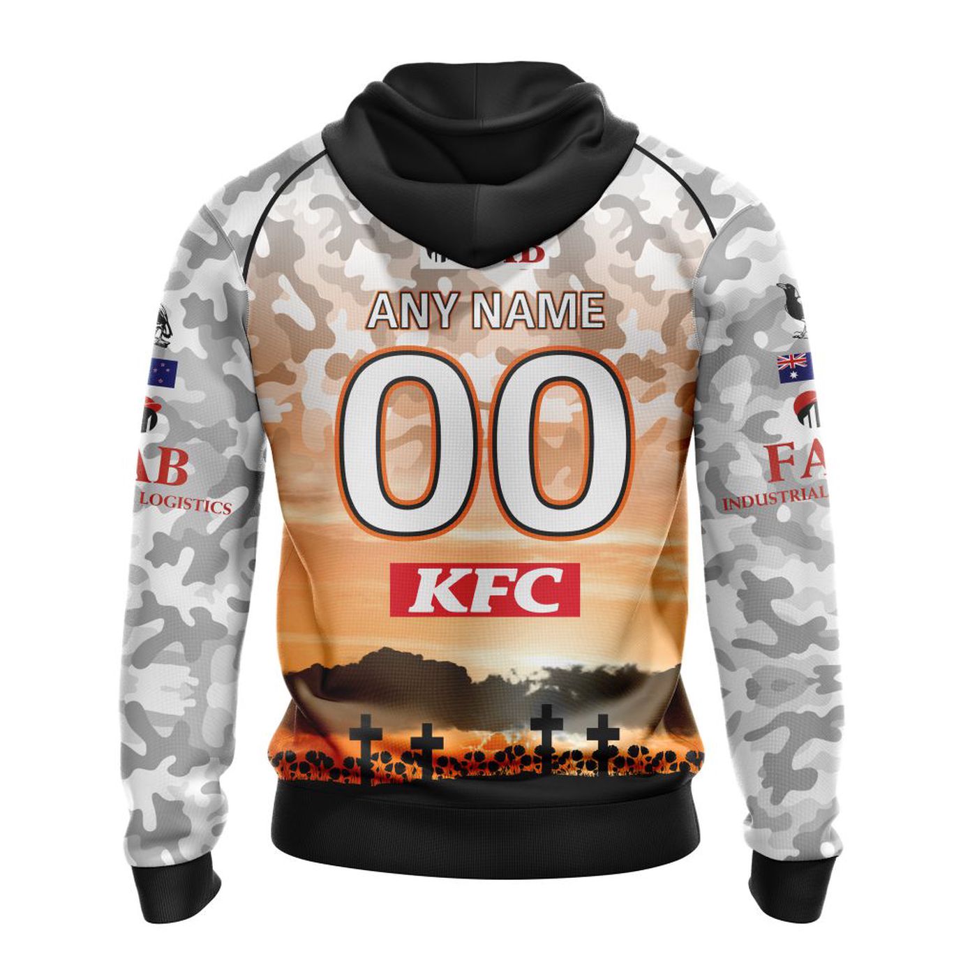 NRL Wests Tigers Special ANZAC Day Kits 2023 3d Printed Hoodie 3d Printed Hoodie
