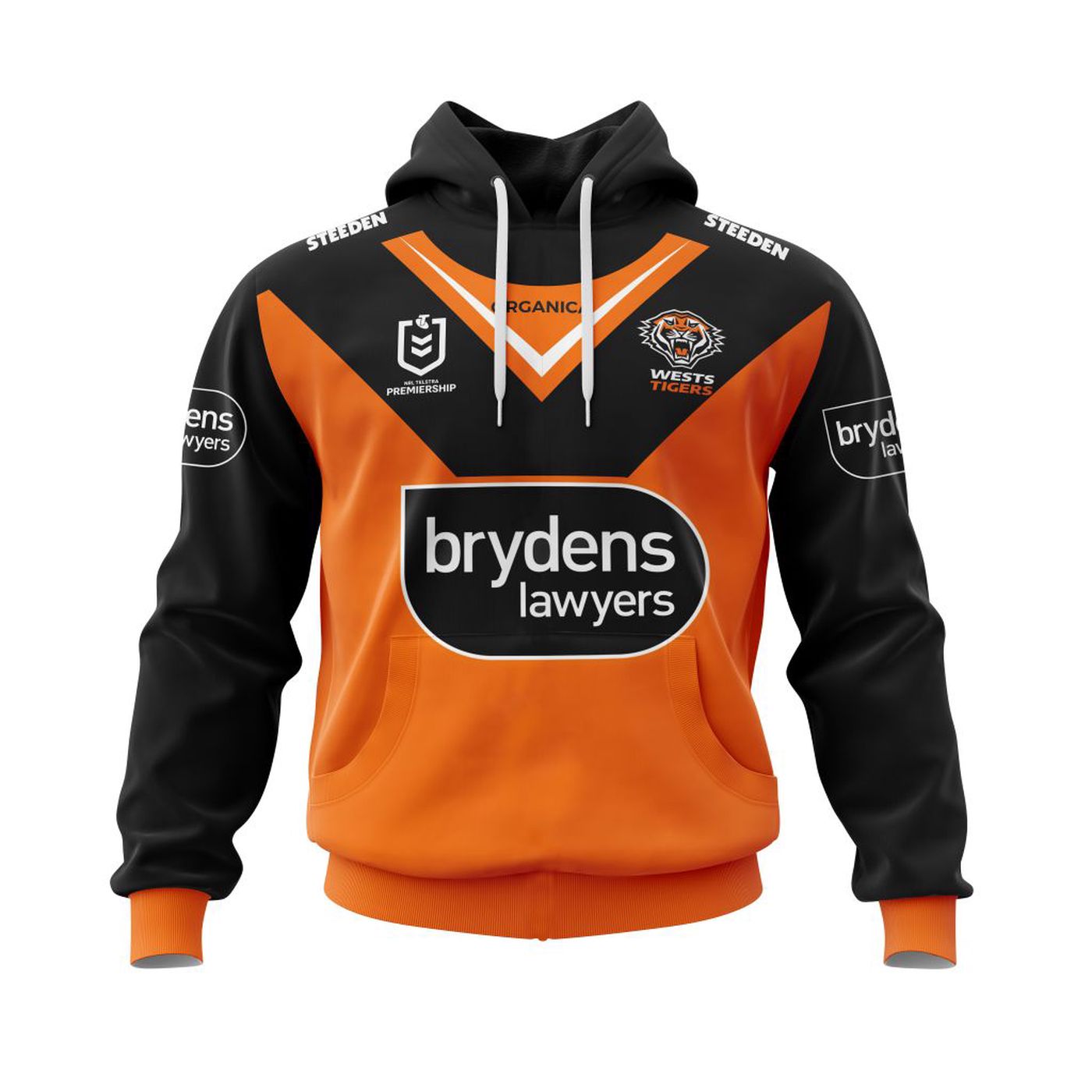 NRL Wests Tigers | Specialized 2022 Away Kits 3d Printed Hoodie 3d Printed Hoodie