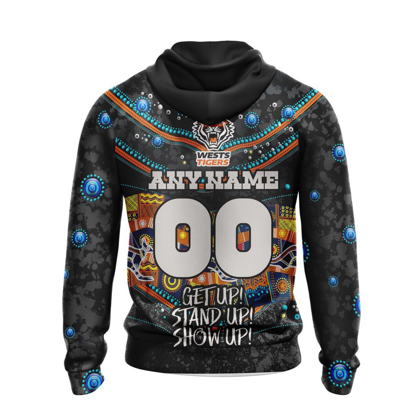 NRL Wests Tigers | Specialized Indigenous Kits For NAIDOC Week ST2201 3d Printed Hoodie 3d Printed Hoodie