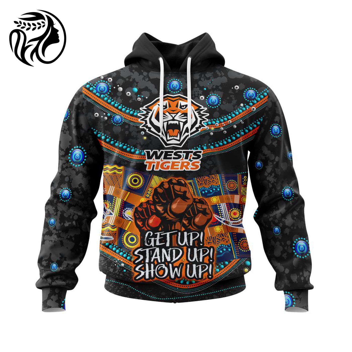 NRL Wests Tigers | Specialized Indigenous Kits For NAIDOC Week ST2201 3d Printed Hoodie 3d Printed Hoodie
