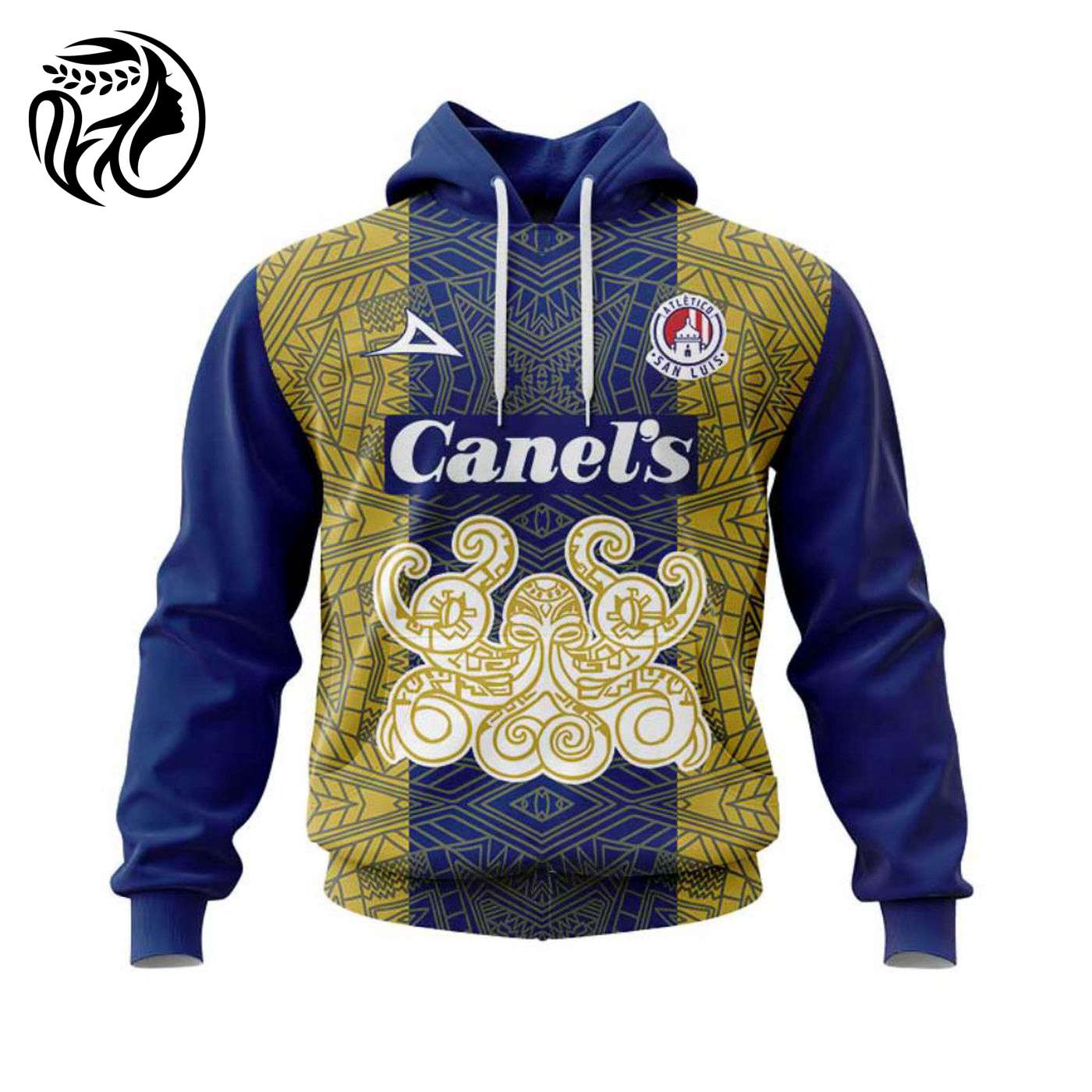 Personalise Liga MX Atletico SanLuis Mix Aztec Culture Concepts Kits SUVSANLUIS21082501 3d Printed Hoodie 3d Printed Hoodie
