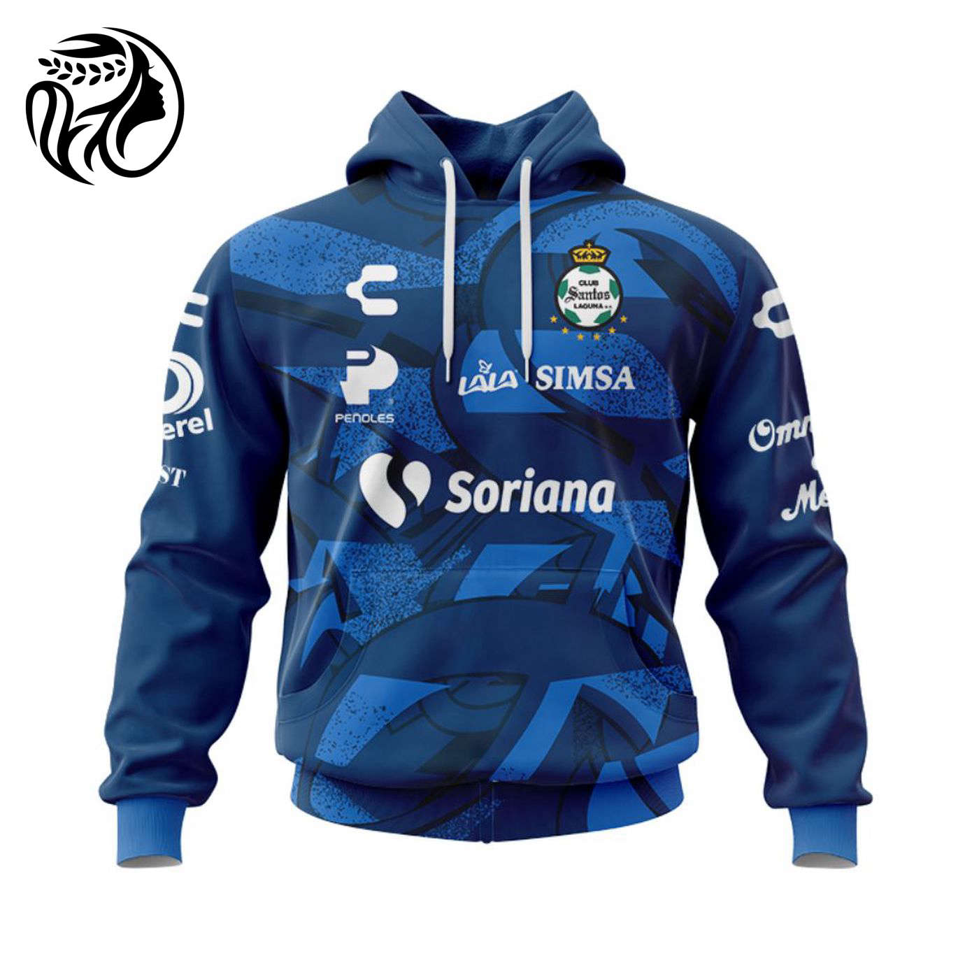 Personalise Santos Laguna 2021-22 Home Away Kits 3d Printed Hoodie 3d Printed Hoodie