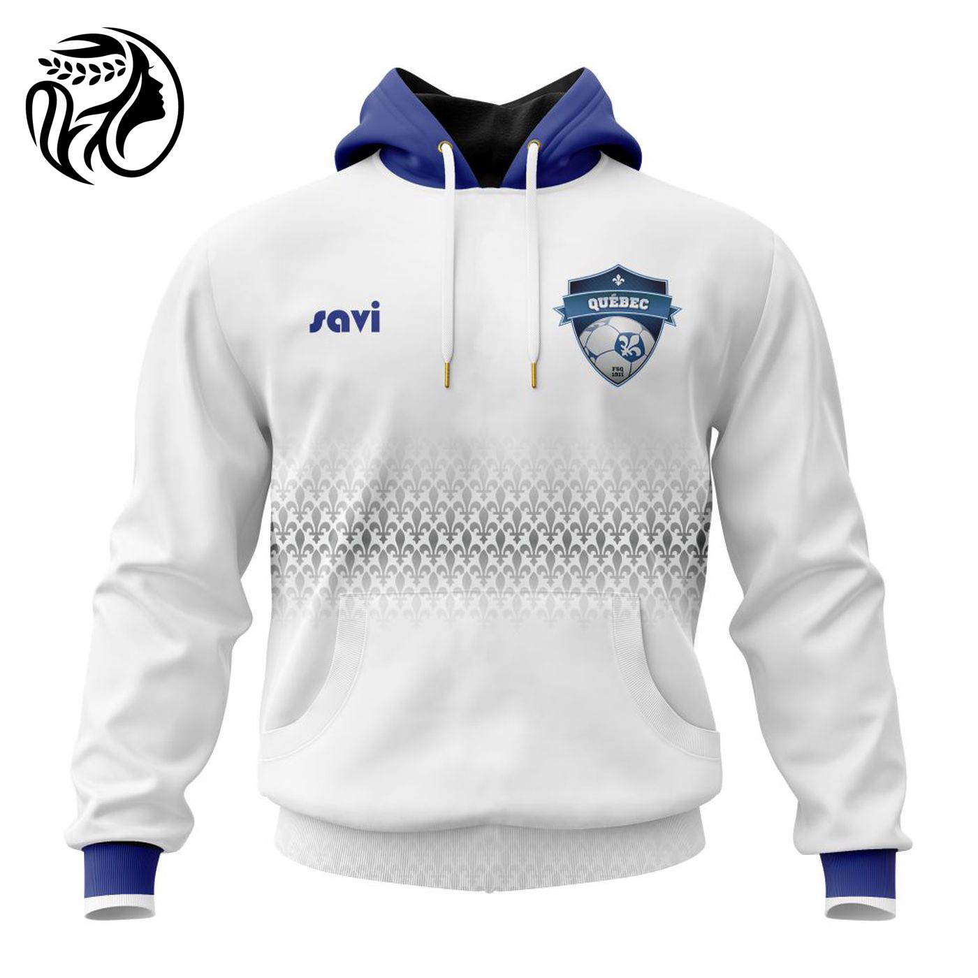 Soccer Québec Personalized Home Kits 3d Printed Hoodie 3d Printed Hoodie