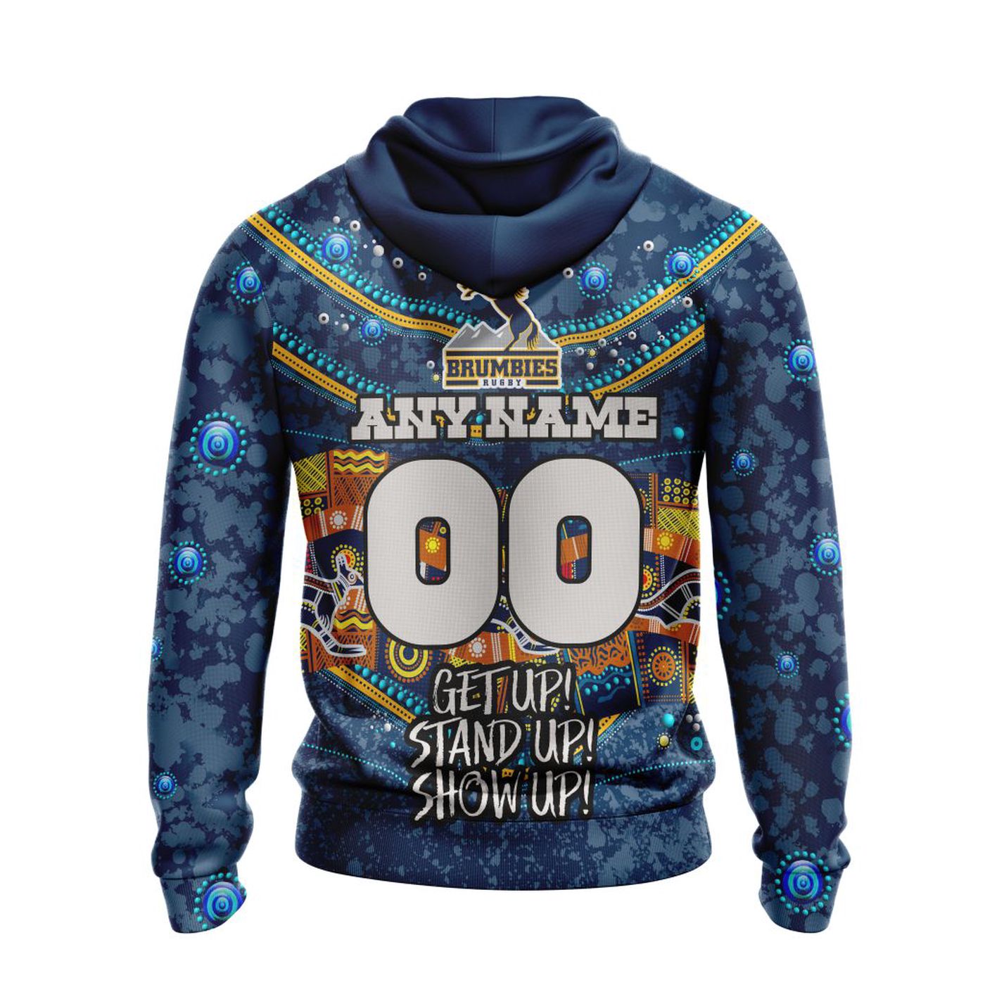 Super Rugby ACT Brumbies | Specialized Indigenous Kits For NAIDOC Week ST2201 3d Printed Hoodie 3d Printed Hoodie