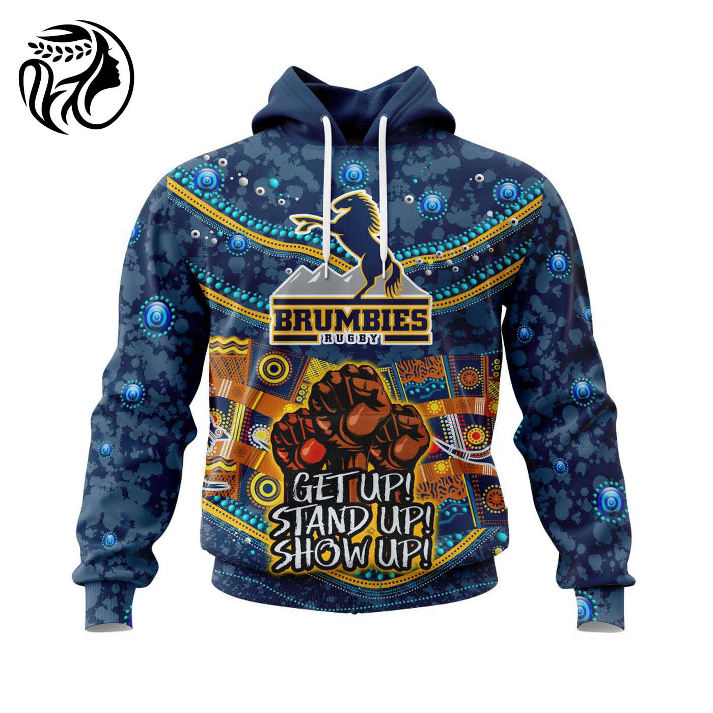 Super Rugby ACT Brumbies | Specialized Indigenous Kits For NAIDOC Week ST2201 3d Printed Hoodie 3d Printed Hoodie