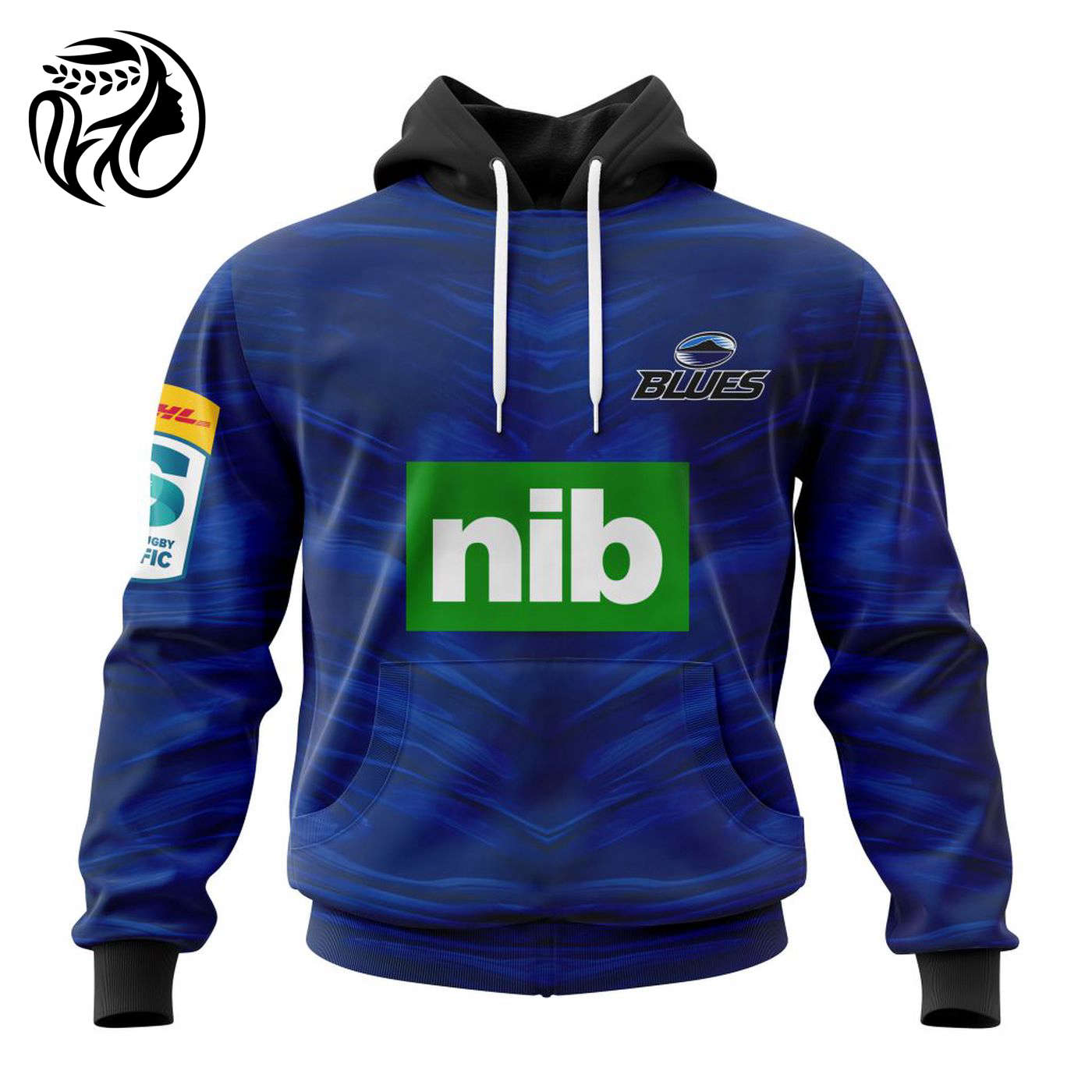 Super Rugby Auckland Blues 2023 Home Kits 3d Printed Hoodie 3d Printed Hoodie
