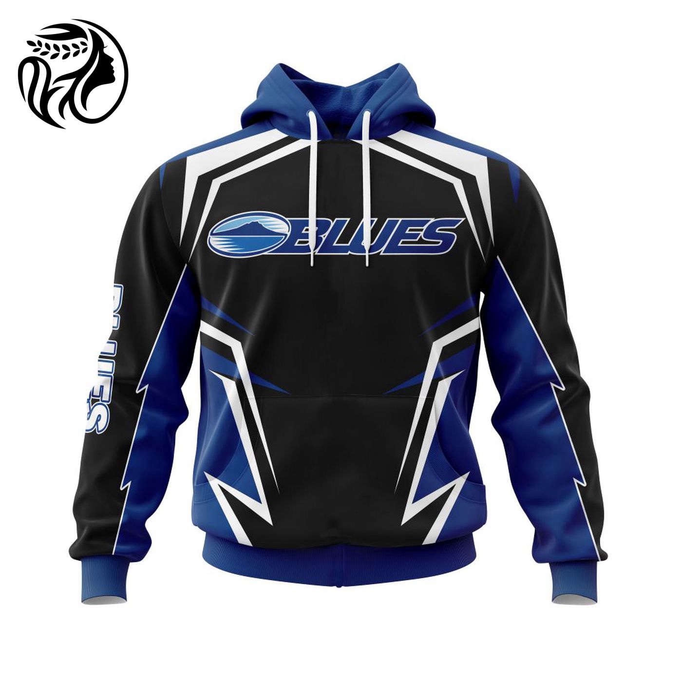 Super Rugby Auckland Blues Special Kits ST2201 3d Printed Hoodie 3d Printed Hoodie