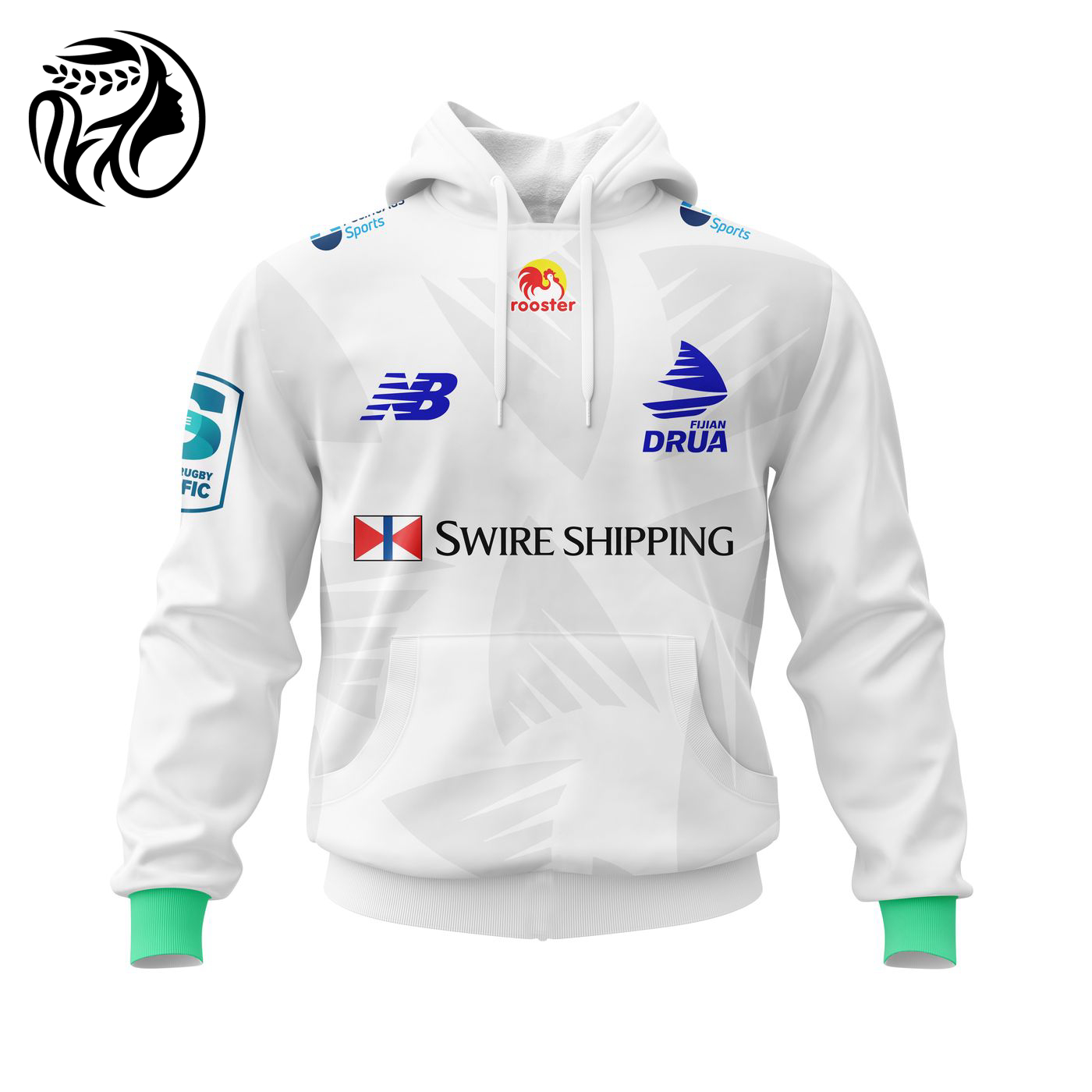 Super Rugby Fijian Drua 2022 Away Kits 3d Printed Hoodie 3d Printed Hoodie