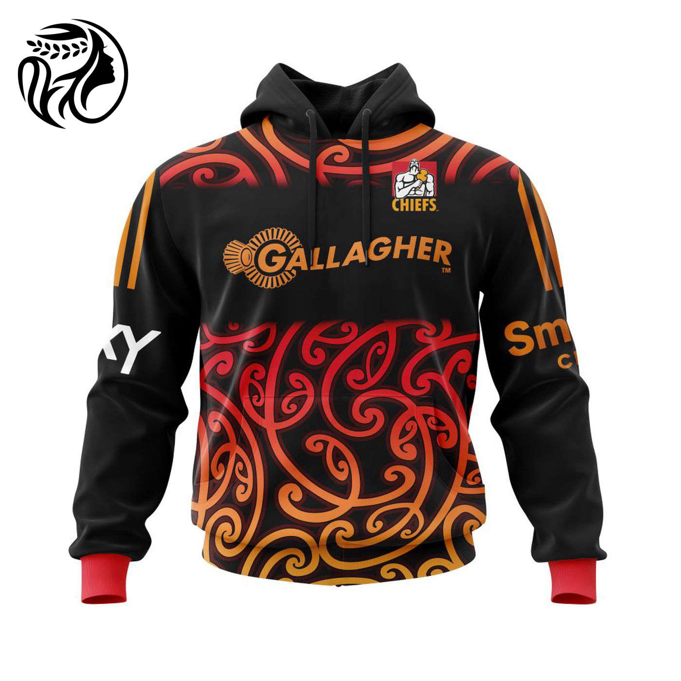 Super Rugby Gallagher Chiefs Home Kits 2022/2023 3d Printed Hoodie 3d Printed Hoodie