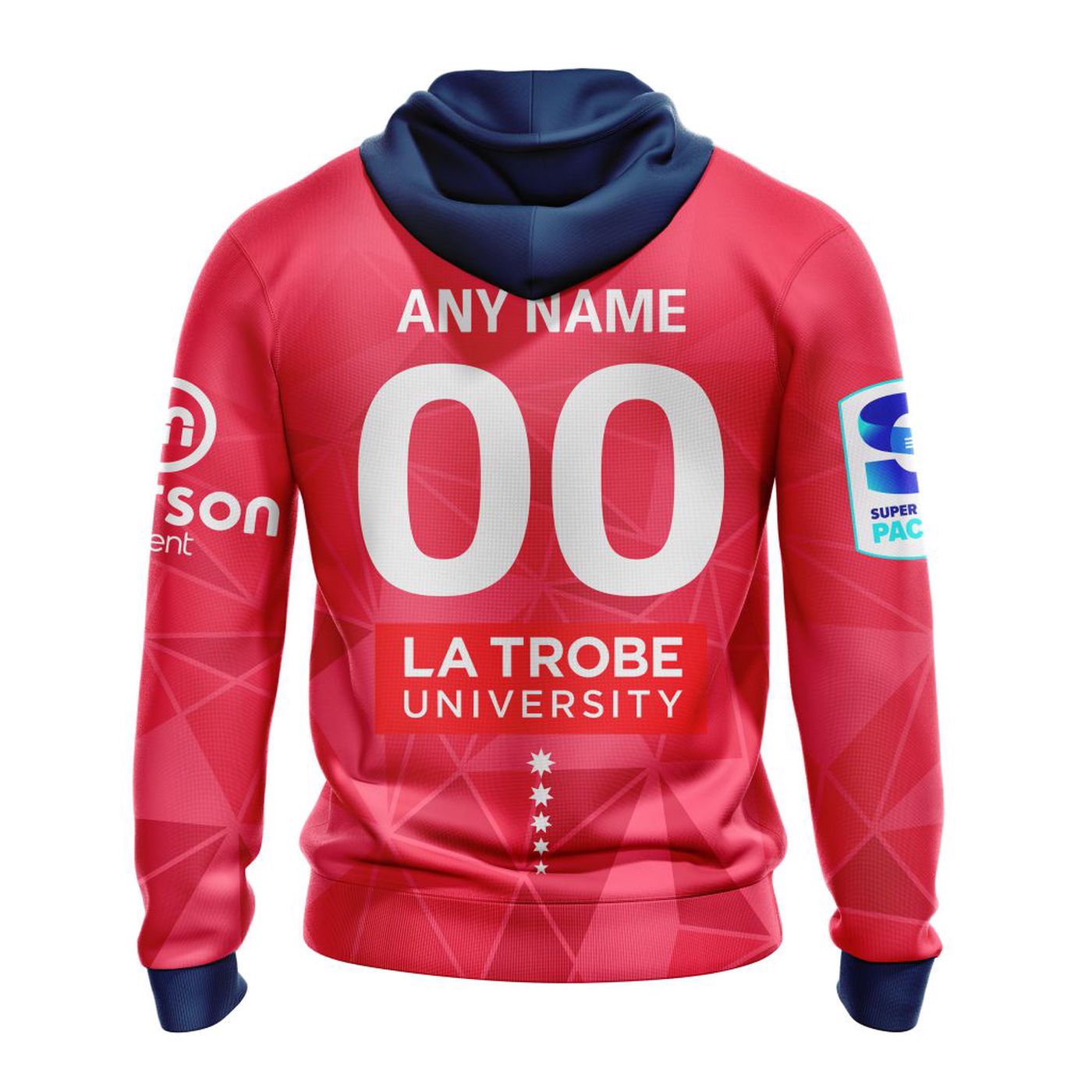 Super Rugby Melbourne Rebels 2023 Away Kits 3d Printed Hoodie 3d Printed Hoodie