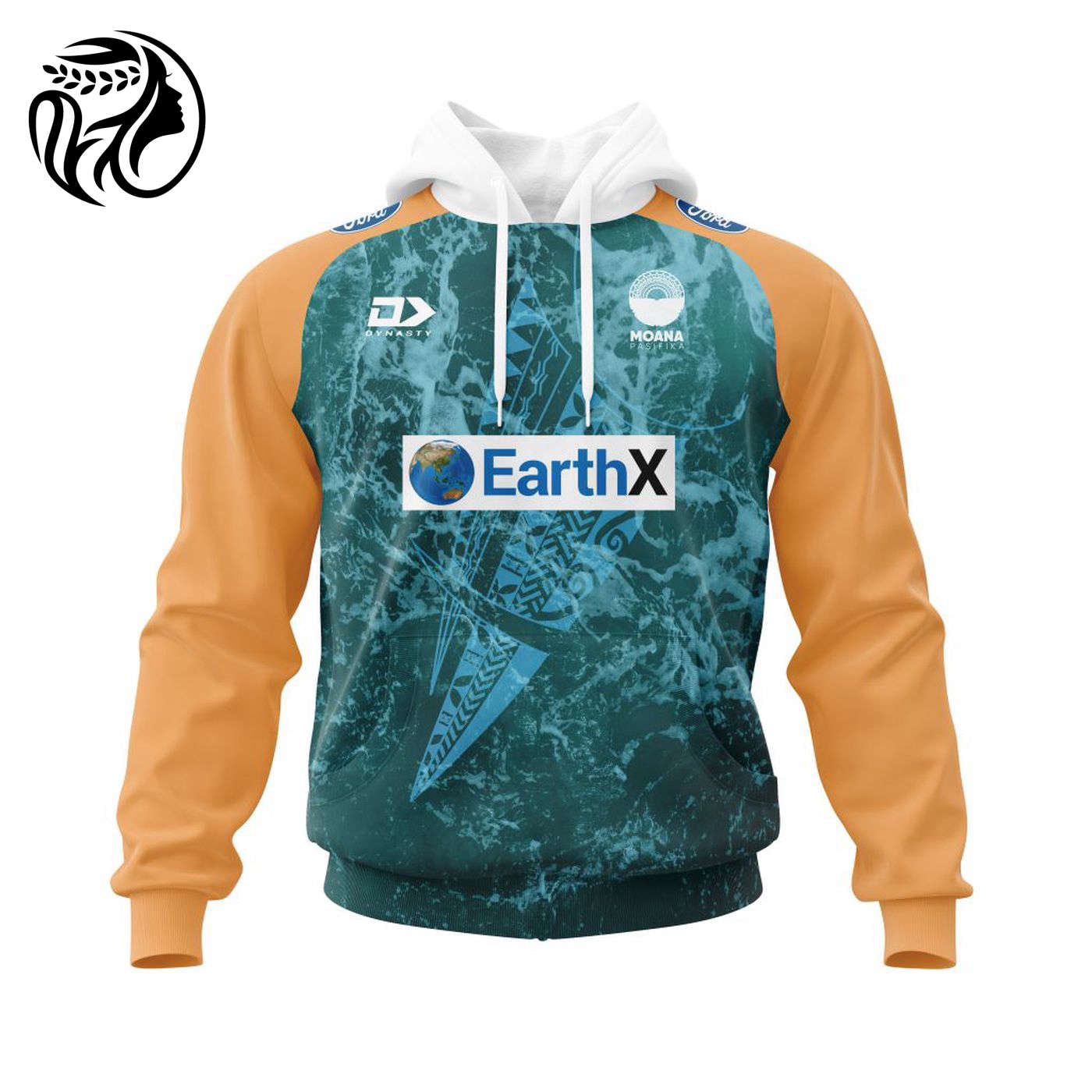 Super Rugby Moana Pasifika 2022 Warm Up Kits 3d Printed Hoodie 3d Printed Hoodie