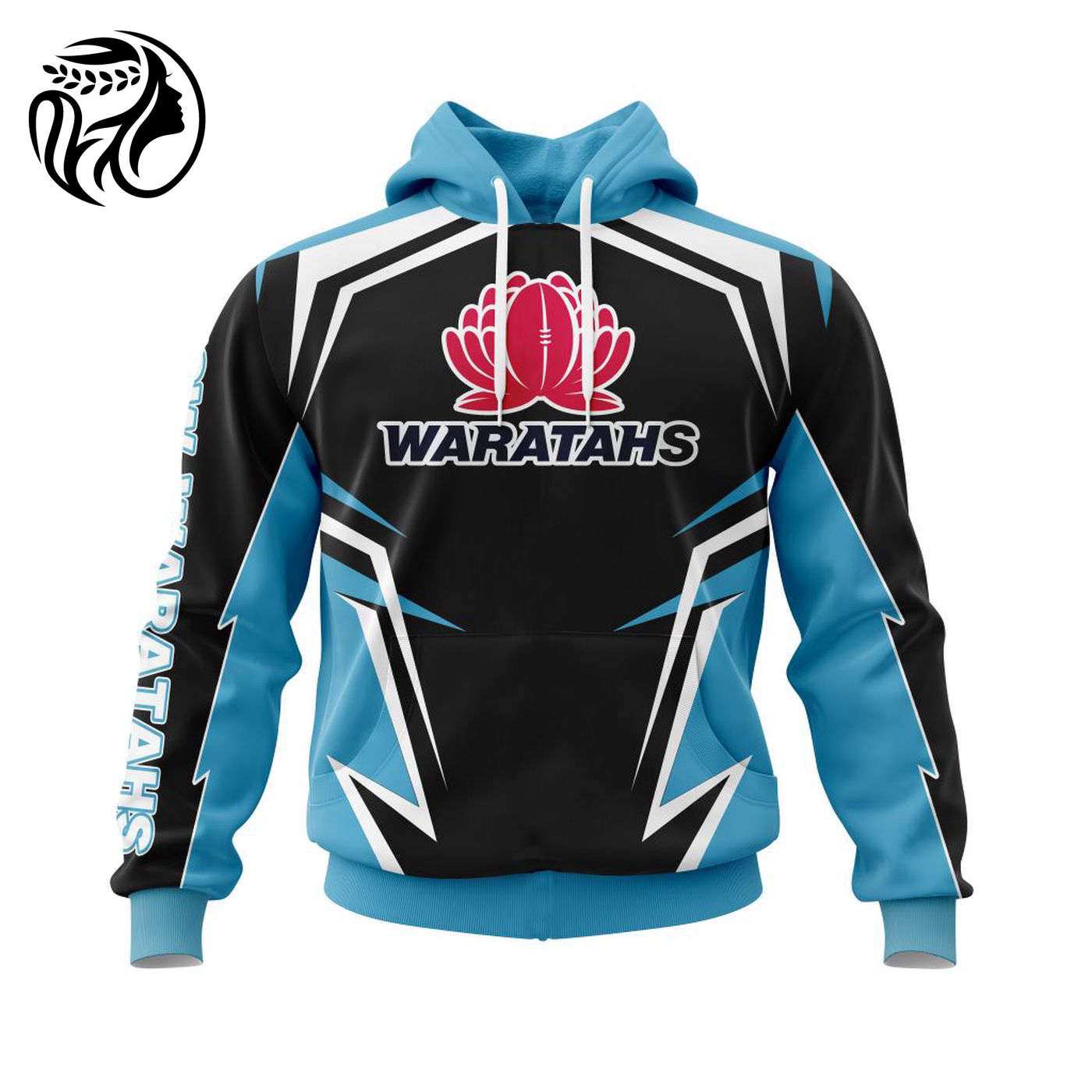 Super Rugby New South Whale Waratahs Special Kits ST2201 3d Printed Hoodie 3d Printed Hoodie