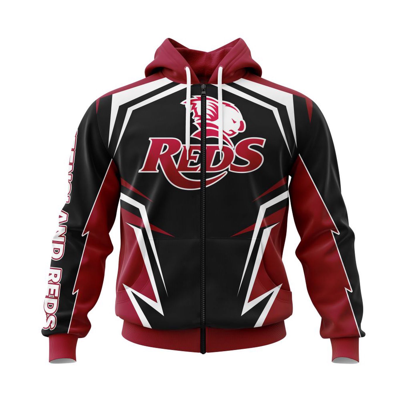 Super Rugby Queensland Reds Special Kits ST2201 3d Printed Hoodie 3d Printed Hoodie