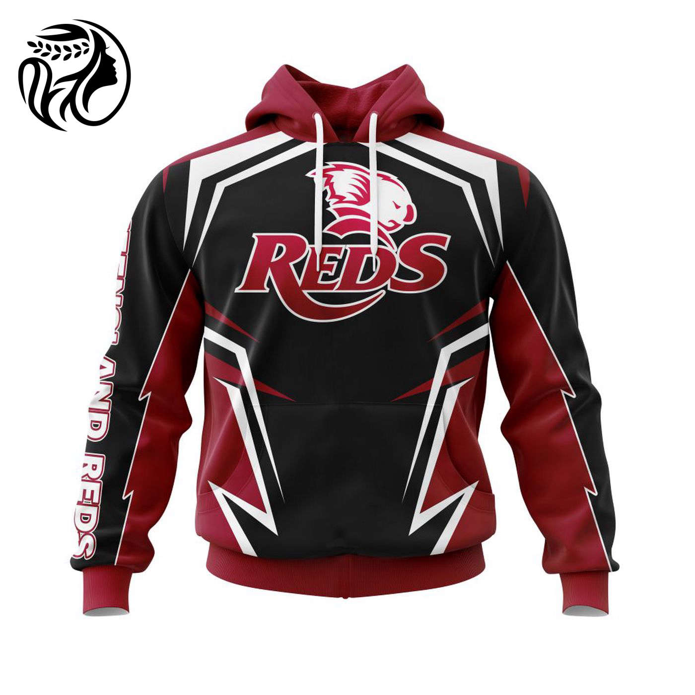Super Rugby Queensland Reds Special Kits ST2201 3d Printed Hoodie 3d Printed Hoodie