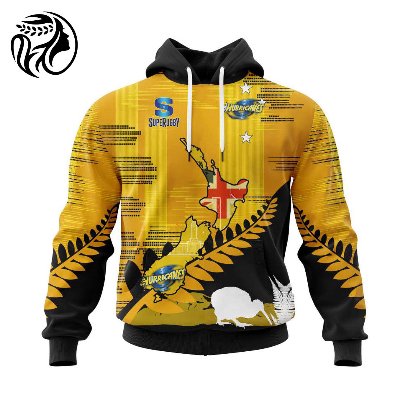 Super Rugby Wellington Hurricanes | Specialized Concepts For New Zealand Day Kits V0122 3d Printed Hoodie 3d Printed Hoodie