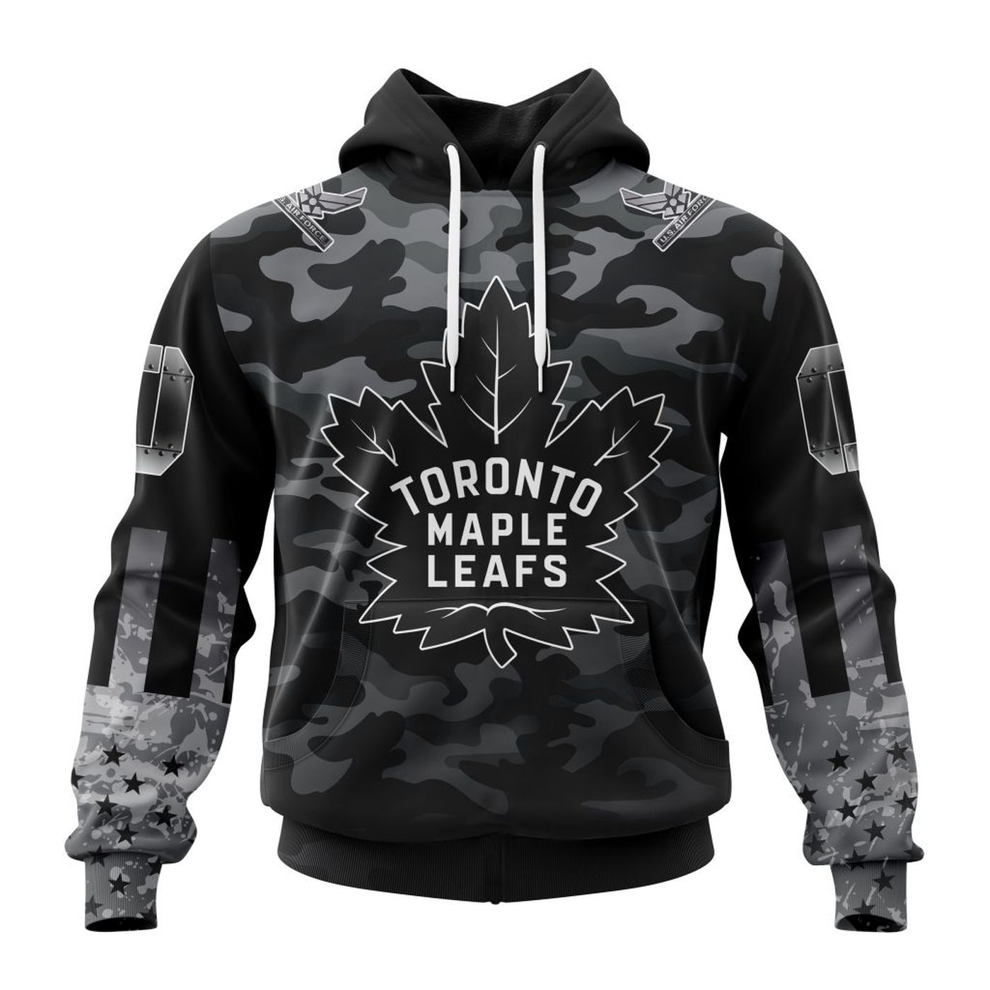 Toronto Maple Leafs Specialized Kits With Camo Color And You Can Customs YourService Branches 3d Printed Hoodie 3d Printed Hoodie