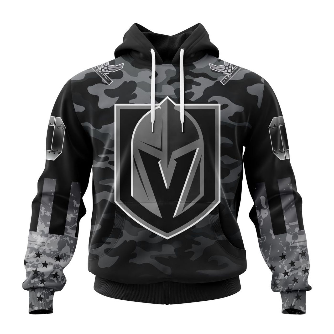 Vegas Golden Knights | Specialized Kits With Camo Color And You Can Customs YourService Branches 3d Printed Hoodie 3d Printed Hoodie